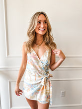 Coastline Tie Front Romper