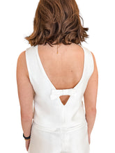 Sweet Nothings Bow Back Shine Top