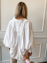 Amelya Gathered Button Up by JiJi