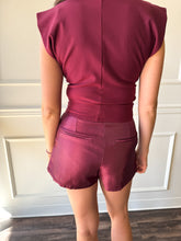 Nightcap Shorts in Plum