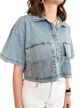 Pocketful of Denim Crop Top