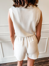 On the Go White Romper