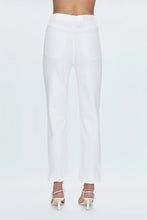 Bri Ankle High Rise Slim Straight-Antique White by Pistola