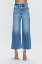 Lana Crop High Rise Ultra Wide Leg in Rhythm Vintage by Pistola