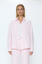Pistola Elin Denim Shacket - Blush