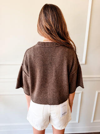The Cashmere Club Sweater Chocolate by Habitual