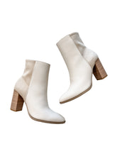 Mover Two Tone Bone Bootie