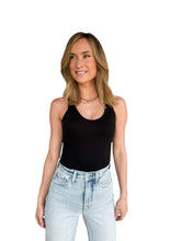 Lyra Black Bodysuit by Steve Madden