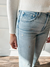 Lexi Mid Rise Bowed Straight - Stellar Straight by Pistola