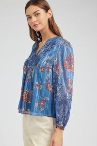 Pattern Play Floral Blouse by Current Air