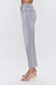 Cassie Crop Super High Rise Straight by Pistola