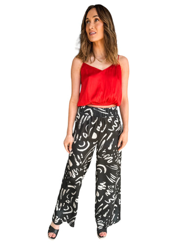 Abstract State of Mind Print Pant by Elan