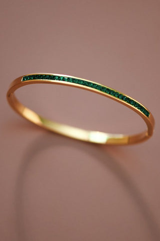 Baguette Diamond Bangle