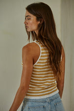 Caplan Striped Tank