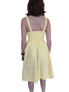 Fleur Dress in Golden Yellow by Steve Madden
