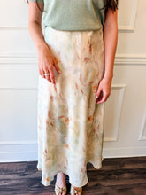 Barbara Printed Satin Skirt by Lucy Paris