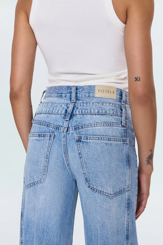 Caleb High Rise Stacked Waist in Era by Pistola