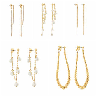 Crystal Statement Earrings Collection