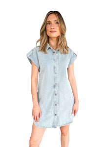 Ilana Denim Dress by Steve Madden