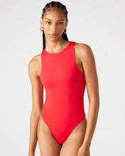 Nico Red Seamless Bodysuit by Steve Madden