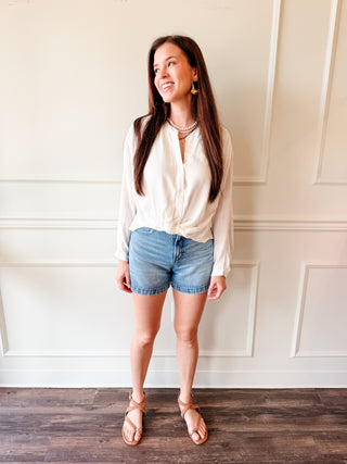Effortless Chic Twist Blouse