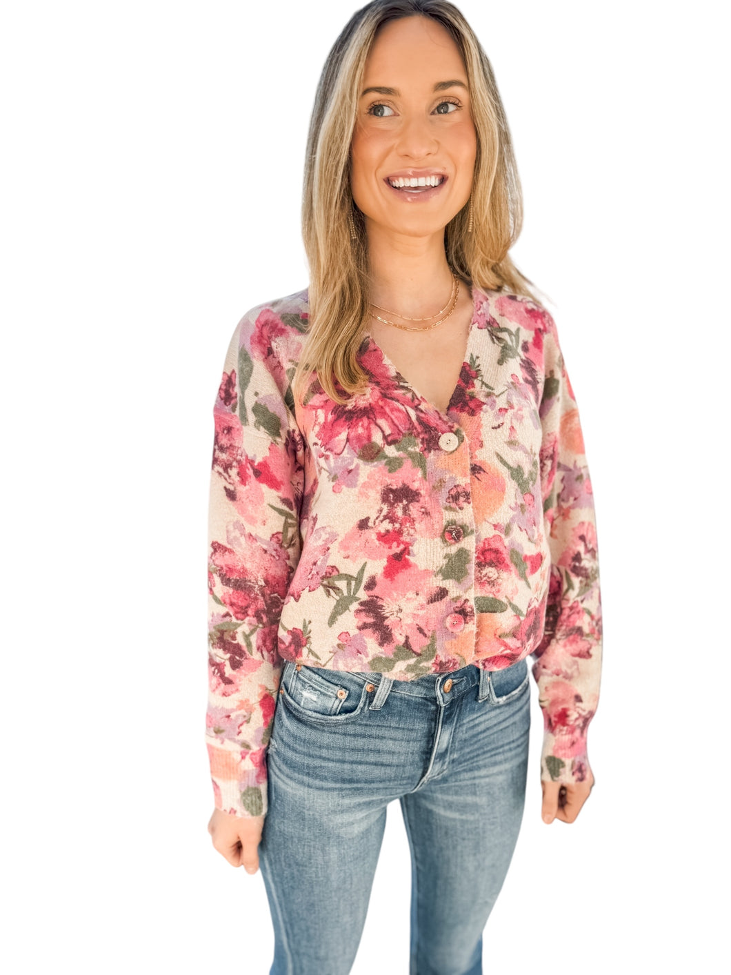 Beautifully Blossomed Floral Cardigan