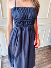 Ella Navy Bubble Dress
