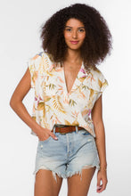 Gavin Vintage Tropical Top by Velvet Heart