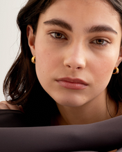 Birthstone Hoop Earring