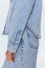 Thea Shrunken Denim Shacket
