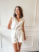 On the Go White Romper