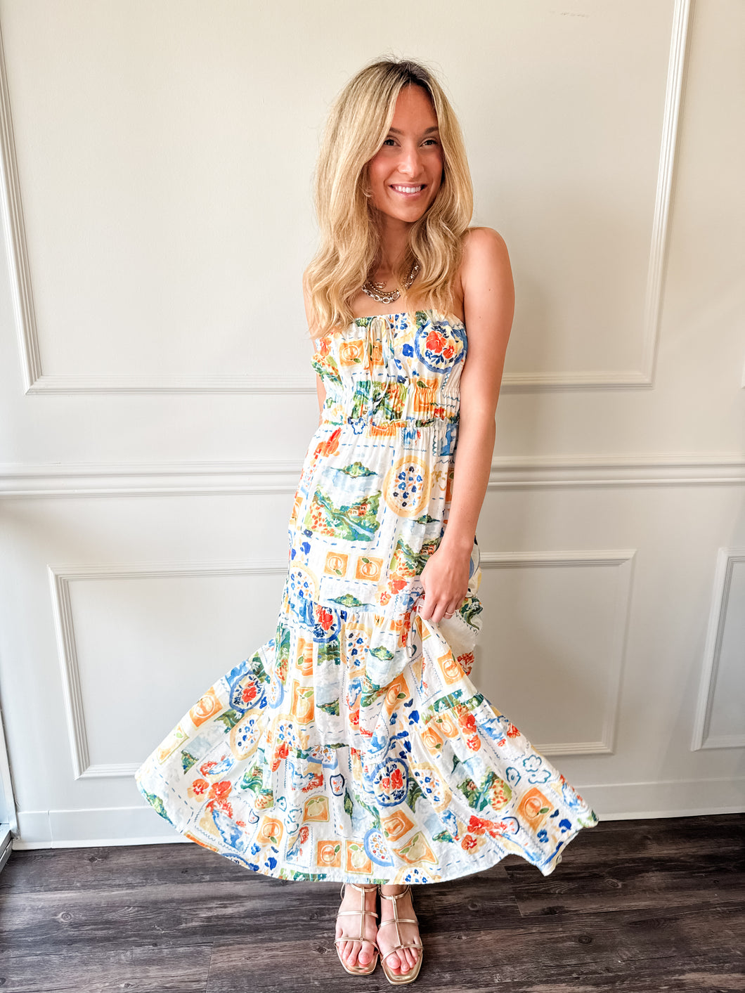 Bella Vita Cut Out Dress