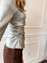 Evening Glow Sage Blouse
