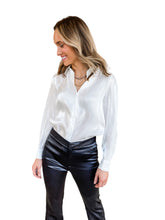 Shine Bright White Button Up