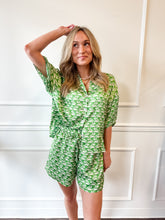 Feel Fresh Green Satin Set