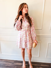 Valetta Floral Mini Dress by Lucy Paris
