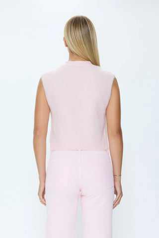 Pistola Maxine Sweater Vest in Blush