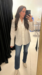 Not So Basic White Button Up