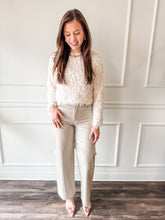 Erna Fuzzy Sweater Top by Lucy Paris