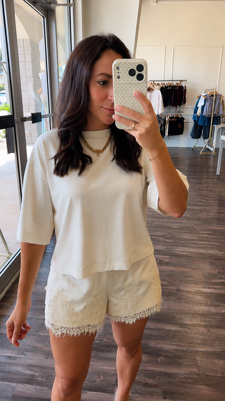 The Ella Lace Shorts