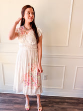 The Blossom Breeze Pleated Midi Dress by Current Air