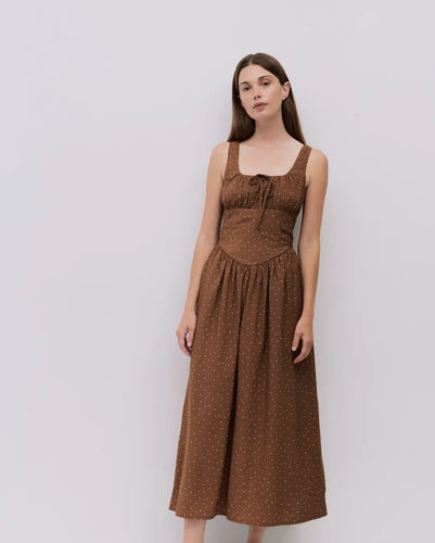 Melinda Polka Dot Dress