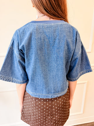 Blue Hour Denim Tee