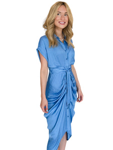 Tori Dress in Blue by Steve Madden