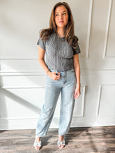 Starlit Cable Knit Sweater