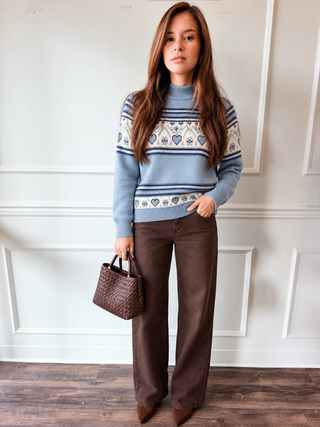 Blaine Chocolate Straight Leg Jeans by Habitual