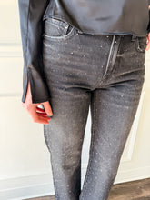 Lexi Mid Rise Bowed Straight Silver Screen by Pistola