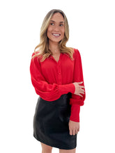 Fleetwood Festive Red Blouse