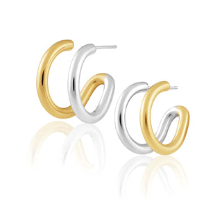 Gisela Double Hoop by Sahira