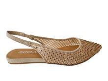 Humming Nude Stone Sling Back Flats